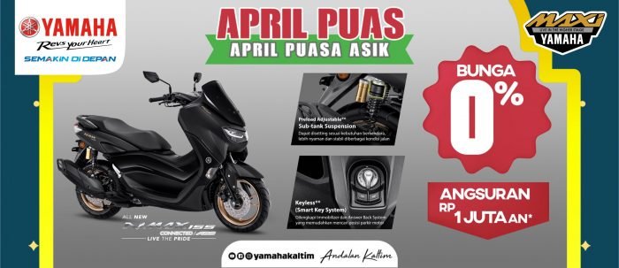 program yamaha April Puas, alias April Puasa Asik. Foto: HO.