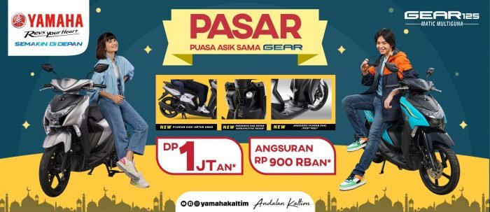 Yamaha Kaltim memberikan promo PASAR. Yakni Puasa Asyik Sama Gear