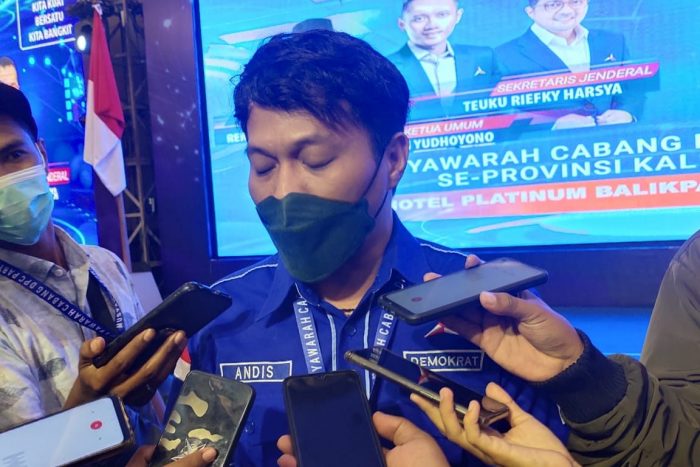Kepala Badan Pembina Organisasi, Kaderisasi, dan Keanggotaan (BPOKK) Partai Demokrat Kaltim Andi Muhris. Foto: BorneoFlash.com/Niken.