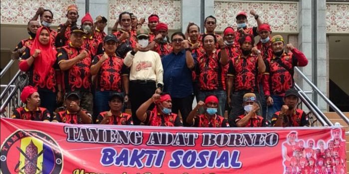 Di Bulan Suci Ramadhan 1443 H, Tameng Adat Borneo Gelar Baksos   
