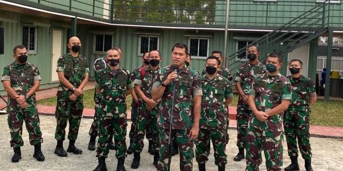 Pangdam Jalin Silaturahmi Bersama Awak Media Di Posko Aju Kodam VI/Mulawarman  