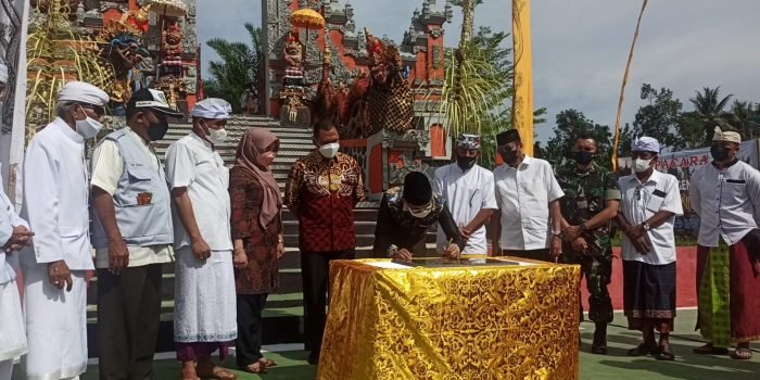 Diresmikan Wali Kota, Pura Hyang Guru Sebagai Sarana Ibadah Representatif  