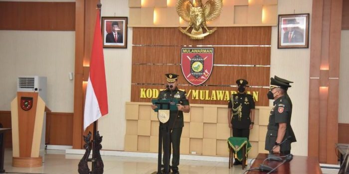 Pangdam VI/Mlw Lantik 233 Prajurit TNI AD