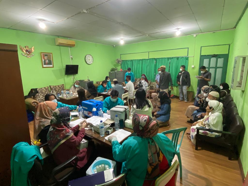 Dukung Program Pemerintah Mudik Sehat, Vaksinasi Booster Sasar Di Masjid At Taqwa