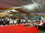 DPRD Balikpapan melaksanakan safari ramadhan yang di gelar di Halaman Parkir Rumah Dinas Ketua DPRD Balikpapan, Minggu (17/4/2022). Foto: BorneoFlash.com/Niken.