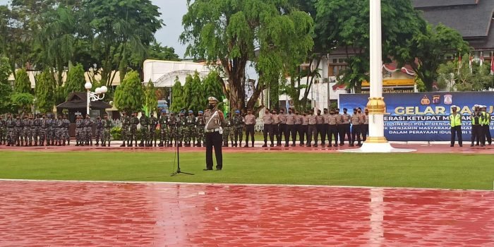 Pj Sekda Kota Balikpapan Pimpin Apel Gelar Pasukan Operasi Ketupat 2022 