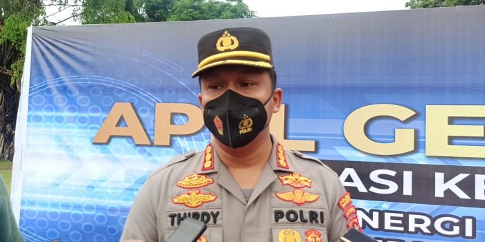 Kapolresta Balikpapan Kombes Pol Vincentius Thirdy Hadmiarso. Foto: BorneoFlash.com/Niken.