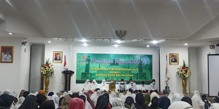 Pokja Satu Tim Penggerak PKK Balikpapan Bersama Baznas Gelar Pesantren Ramadhan  