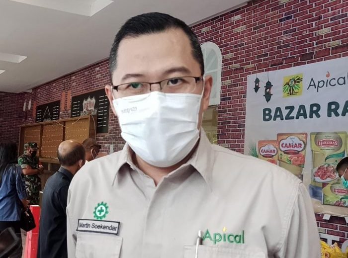 Martin Soekandar, Head of Social, Security, and License Apical Balikpapan. Foto: BorneoFlash.com/Niken.