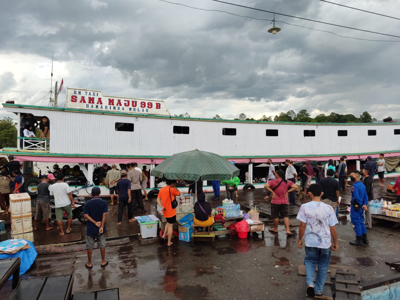 Penumpang Kapal Sungai di Kubar Tujuan Samarinda Meningkat Jelang Idul Fitri