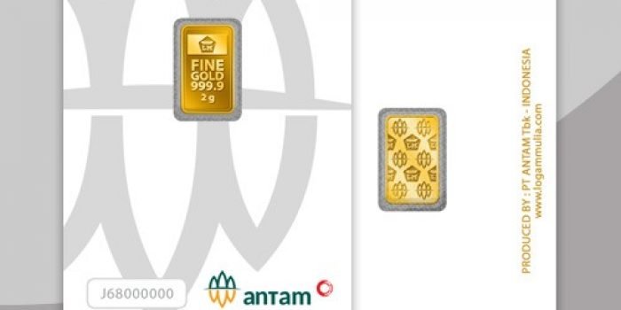 Logam Mulia Antam Pecahan 2 Gram