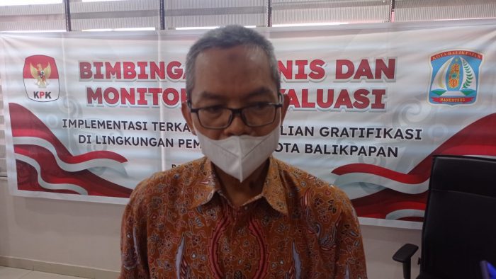 Pemeriksa Gratifikasi Madya Komisi Pemberantasan Korupsi (KPK), Sugiarto. Foto: BorneoFlash.com/Niken.
