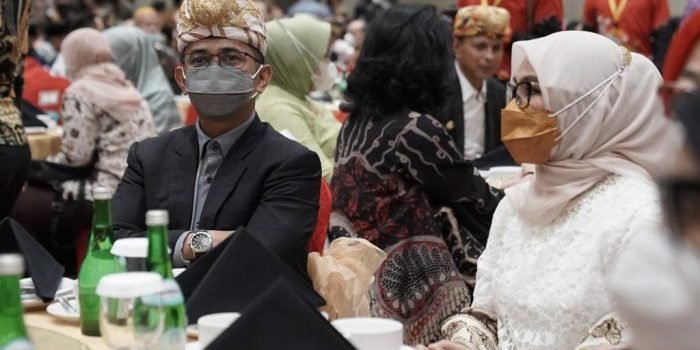 Wali Kota Balikpapan H Rahmad Mas'ud menghadiri  Asosiasi Pemerintah Kota Seluruh Indonesia (APEKSI) melaksanakan pertemuan, sekaligus  memperingati HUT ke-22 APEKSI yang berlangsung di Kota Bandar Lampung, Jumat (27/5/2022). Foto: BorneoFlash.com/Ist.