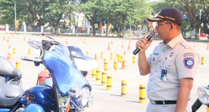 Kepala PT Jasa Raharja Perwakilan Samarinda, Pahala Hendra Hasian. Foto: HO/Jasa Raharja Kaltim.