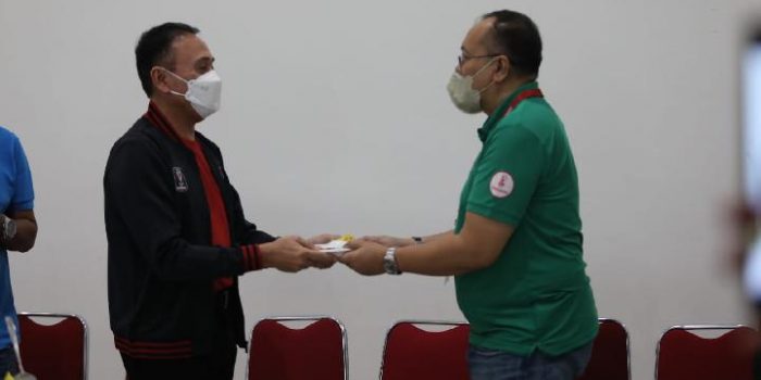 PSSI Gelar Tumpengan Jelang Kick Off Piala Presiden 2022