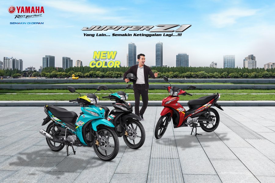 Yamaha Rilis Warna Baru Moped Unggulan Jupiter Z1
