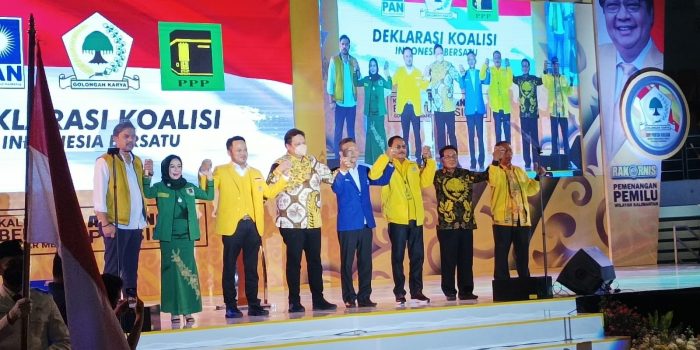 Rakornis Partai Golkar Se-Kalimantan, Deklarasikan Airlangga Hartarto Sebagai Capres Indonesia 2024  