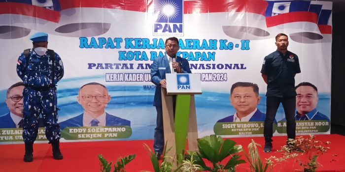 Ketua DPW PAN Kaltim Sigit Wibowo. Foto: BorneoFlash.com/Niken.