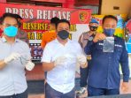 Unit Jatanras Polresta Balikpapan Berhasil Amankan Pelaku dan Barang bukti pencurian koper milik asisten Artis Dewi Persik.Foto: BorneoFlash.com/Ist.