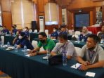 Pelatihan pelatih cabang olahraga Bulutangkis Se Kaltim, di Hotel Grand Senyiur Balikpapan, Kamis (14/7/2022). Foto: BorneoFlash.com/Niken.