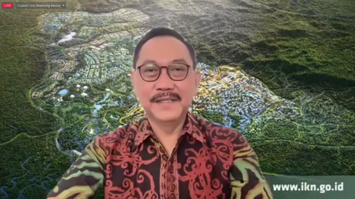 Kepala Otorita Ibu Kota Nusantara (IKN) Bambang Susantono. Foto: BorneoFlash.com/Ist.