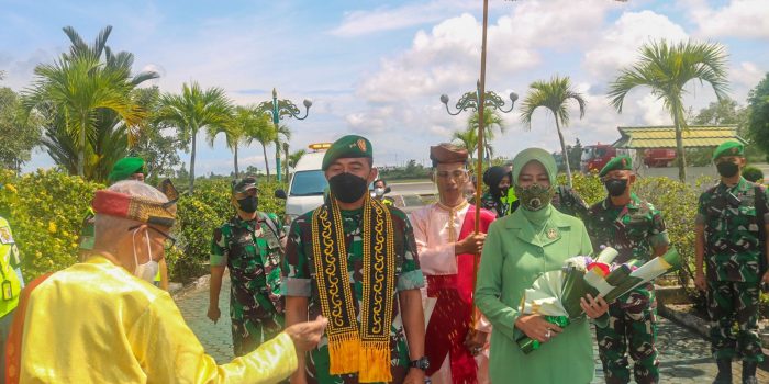 Pangdam VI/Mlw Awali Kunjungan Kerja di Wilayah Kalimantan Utara  