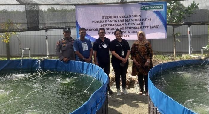 Pokdakan Ikhlas Mandiri RT 14 Kelurahan Kariangau yang merupakan binaan PT Petrosea Tbk telah diresmikan, Sabtu (30/7/2022). Foto: BorneoFlash.com/Ist.