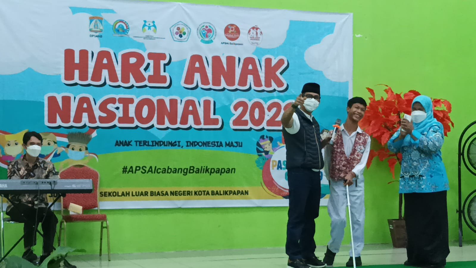 Wali Kota Rayakan Hari Anak Nasional di SLB Negeri Balikpapan   