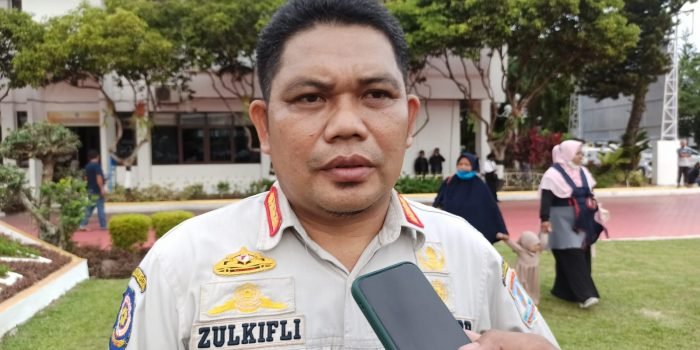 Kepala Satpol PP sekaligus Kabid Keamanan dan Penegakan Hukum Satgas Covid-19 Kota Balikpapan Zulkifli. Foto: BorneoFlash.com/Niken.