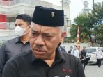 Wakil Ketua DPRD Balikpapan Budiono, Rabu (3/8/2022). Foto: BorneoFlash.com/Niken.