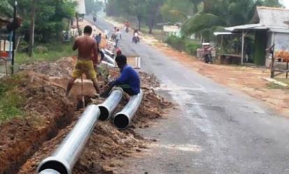 Dirut Tirta Sendawar: Realisasi Jaringan PDAM di Kampung Jambuk Makmur Diupayakan Rampung Tahun 2022  