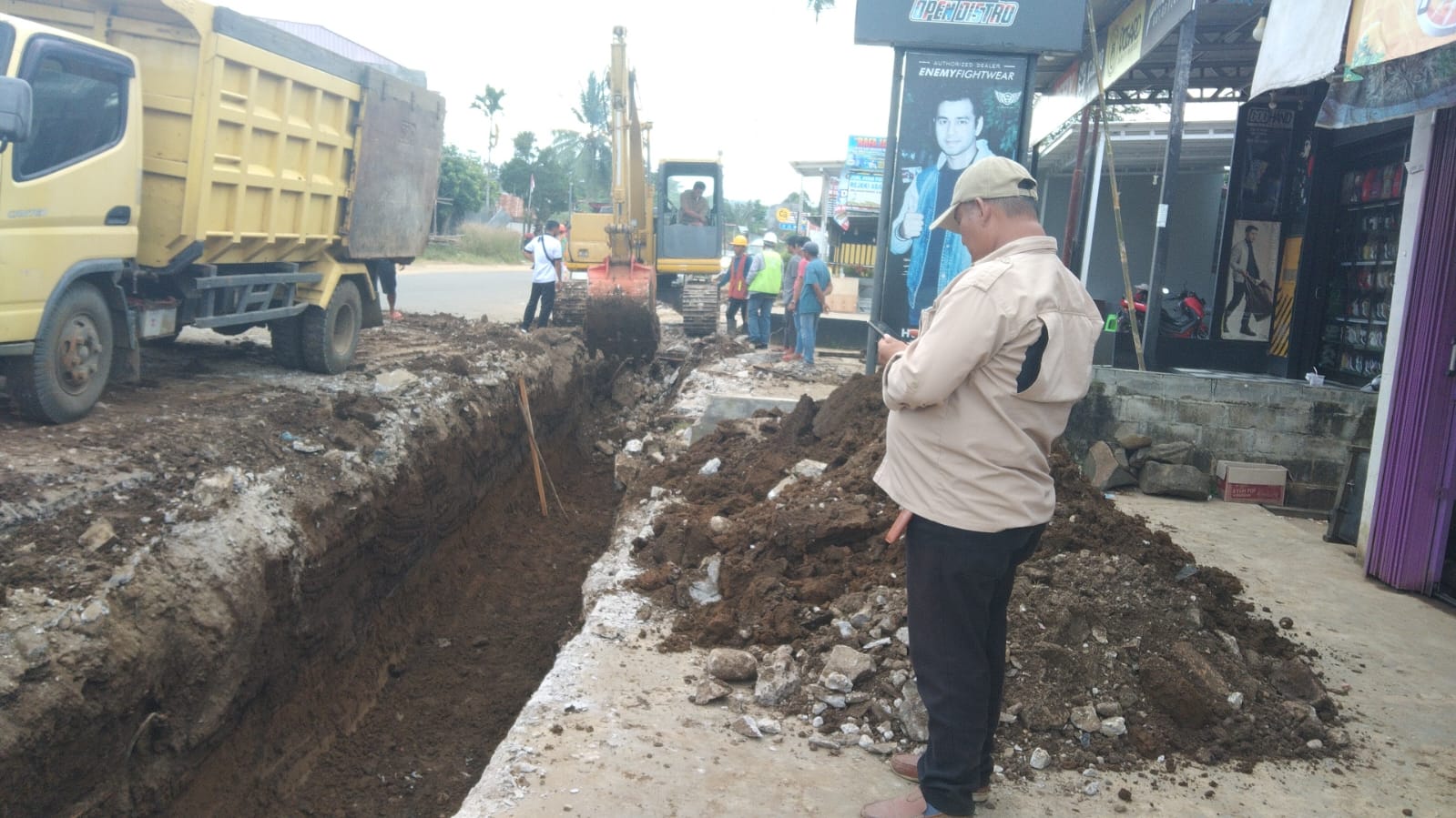 Untuk Atasi Banjir, Perbaikan Drainase di Barong Tongkok Mulai Dikerjakan   