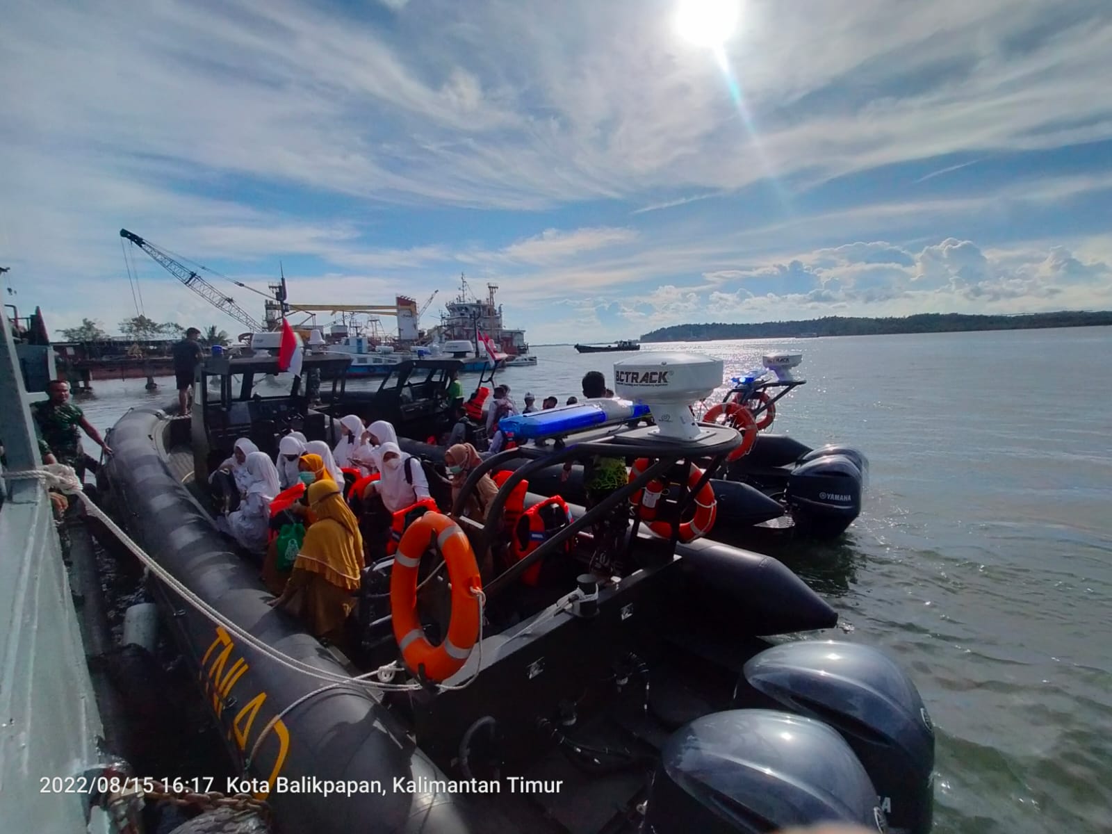 Kapal Klotok Karam di Balikpapan, Siswa dan Guru Berhasil di Evakuasi