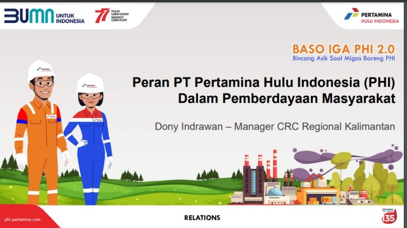 PT Pertamina Hulu Indonesia Dorong Kolaborasi Bersama Masyarakat dalam Program CSR Perusahaan  