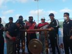Kejuaraan Pickleball resmi dibuka Sekretaris DPOP Balikpapan Abdul Majid, mewakili Wali Kota Balikpapan H Rahmad Mas'ud, di Lapangan Pickleball Tennis Stadium Balikpapan pada Jumat (19/8/2022) sore. Foto: BorneoFlash.com/Niken.