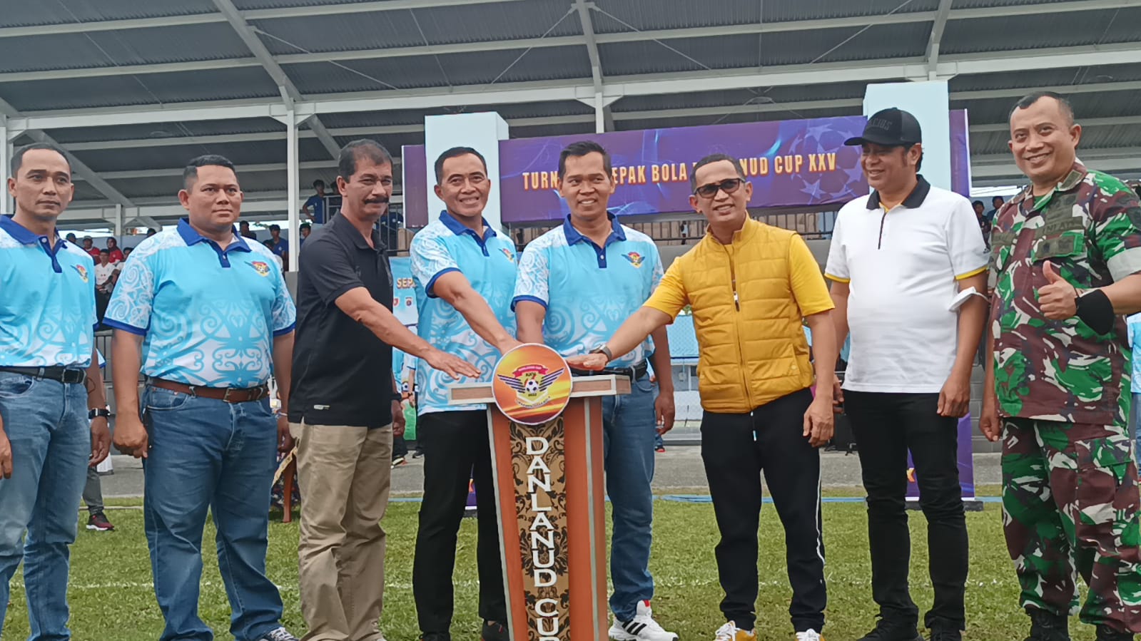 Turnamen Sepak Bola Danlanud Cup ke XXV Tahun 2022 Resmi di Buka   