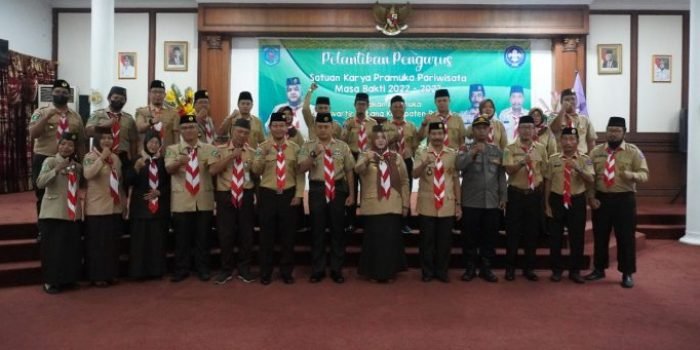 Pengurus Saka Pariwisata Paser Dilantik, Masitah: Wujudkan Daerah Wisata, Bersinergi dengan Gerakan Pramuka 