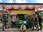 Personel Satgas Pamtas RI-MLY Yonarmed 5/105 Tarik/PG Tangkap Warga Pembawa Miras, Penangkapan yang dipimpin oleh Danpos Gabma Long Midang Serma Januar Afandi bersama jajaran. Kamis (01/09/22). Foto: HO/Pendam VI/Mlw.