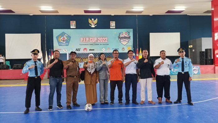 Pembukaan Turnamen PIP Cup, di Auditorium STT Migas Balikpapan Jalan Kesatriaan Kilometer 8, pada hari Senin (5/9/2022). Foto: BorneoFlash.com/Niken.