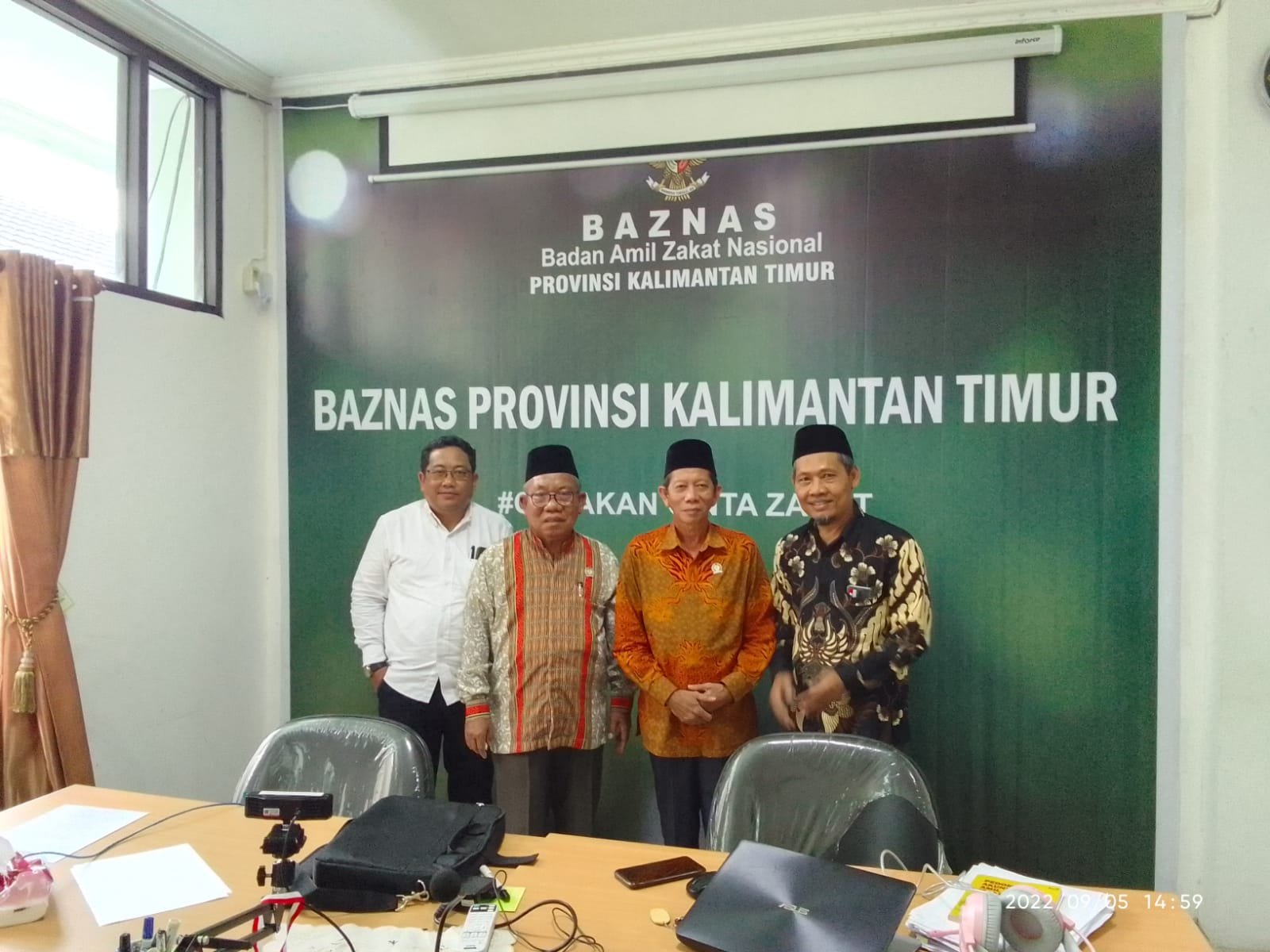 Baznas Kaltim Optimis Penghimpunan Dana Hingga Akhir 2022 Sebesar 10 M  