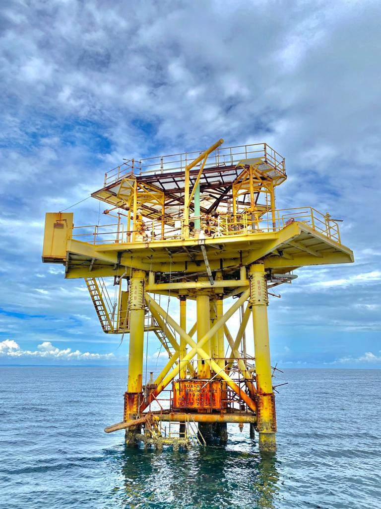 Pemeliharaan Ekosistem Laut, Pertamina Hulu Kalimantan Timur Tandatangani Kesepakatan Proyek Percontohan Rig to Reef dengan Perusahaan Asal Korsel.