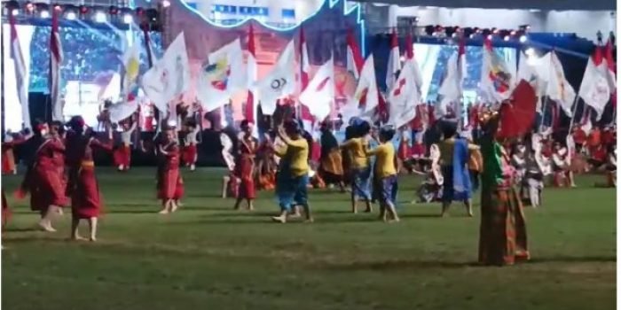 Puncak Peringatan Haornas ke XXXIX Tahun 2022, Wali Kota Balikpapan Terima Penghargaan   