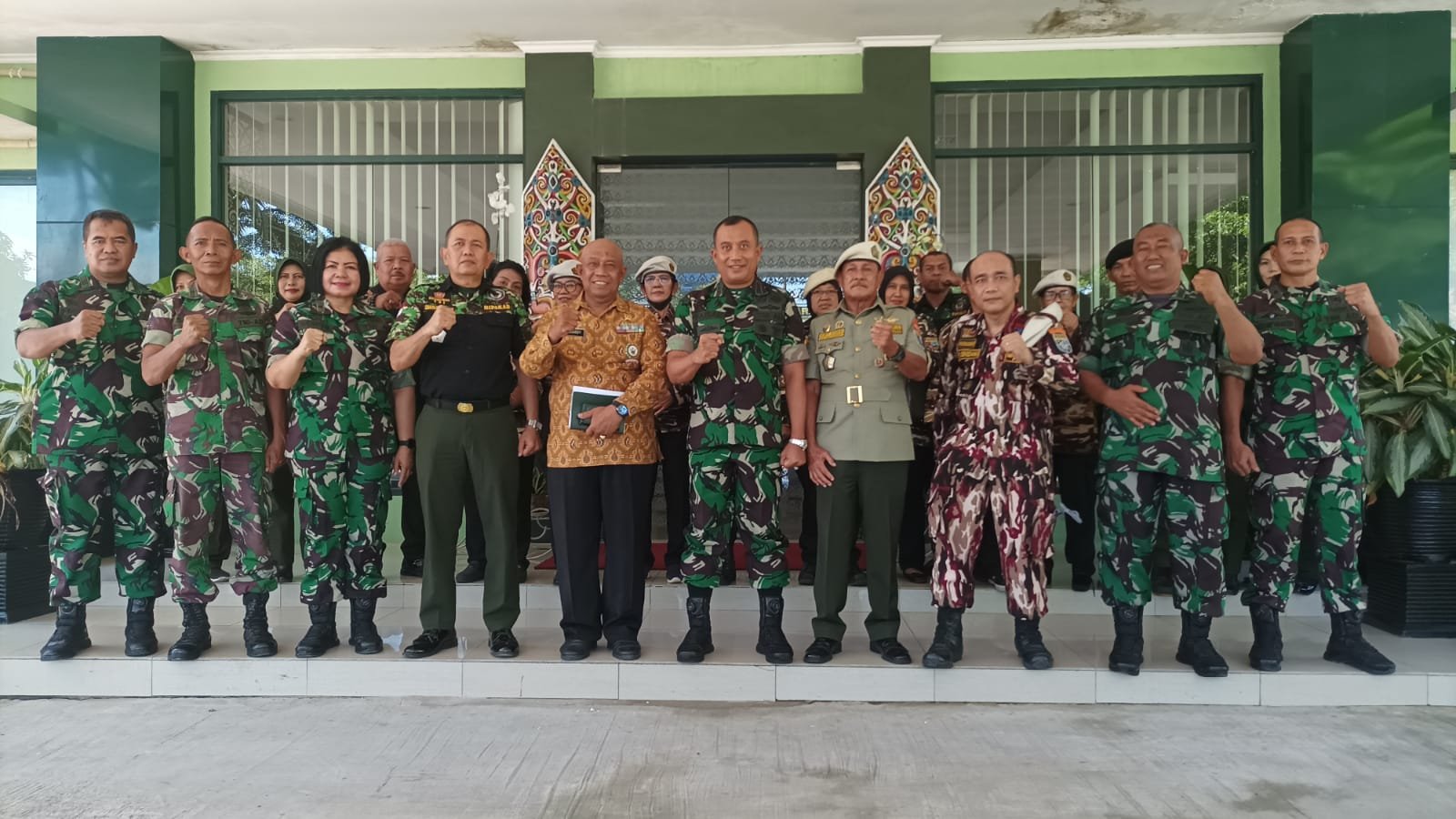 Viralnya Pemberitaan Gerombolan TNI, Keluarga Besar Pepabri dan FKPPI Kota Balikpapan Tetap Solid  