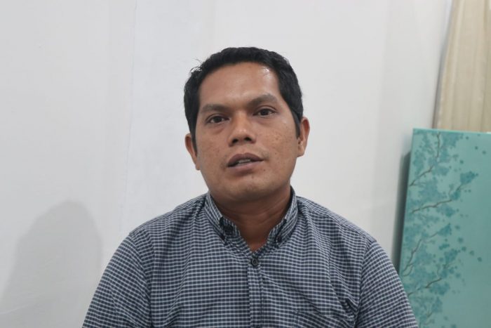 Ketua Divisi Teknis Penyelenggaraan Komisi Pemilihan Umum (KPU) Kabupaten Paser, Ahyar Rosidi. Foto: BorneoFlash.com/Sarrassani.