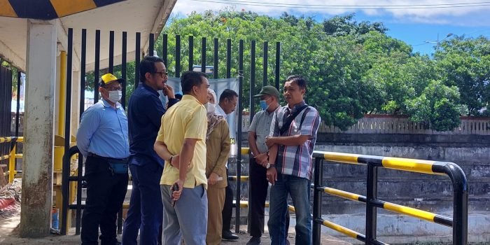 Kunjungan lapangan Komisi III DPRD Balikpapan ke Waduk Telaga Sari, pada hari Selasa (4/10/2022). Foto: BorneoFlash.com/Niken.