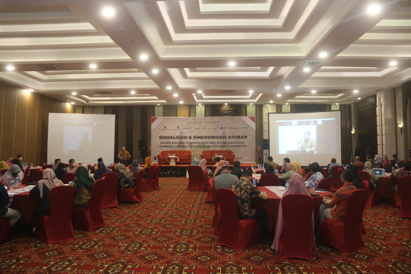 Kota Balikpapan Sebagai Tempat Penyelenggaraan Sosialisasi UU Cipta Kerja   