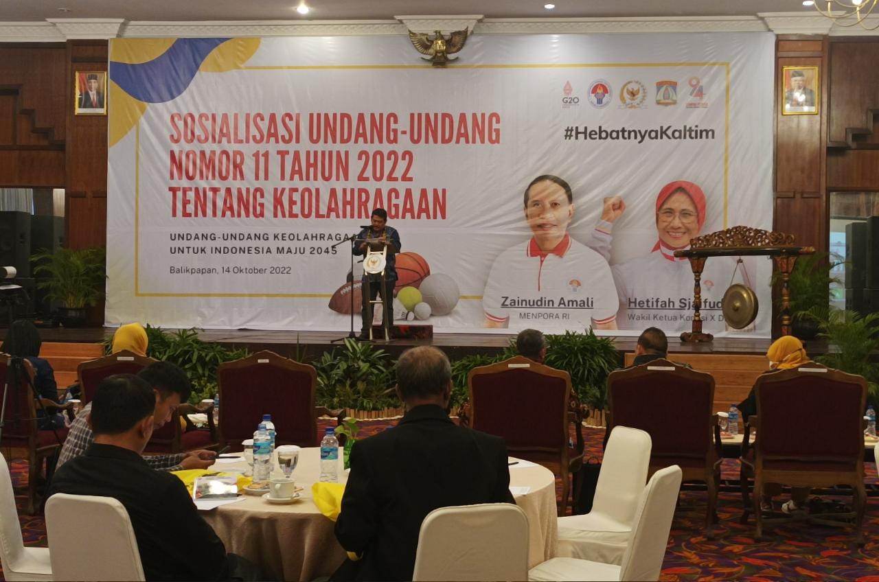 Abdulloh Berharap Undang-Undang Nomor 11 Tahun 2022 Tentang Keolahragaan Secara Keseluruhan Berpihak Kepada Masyarakat   