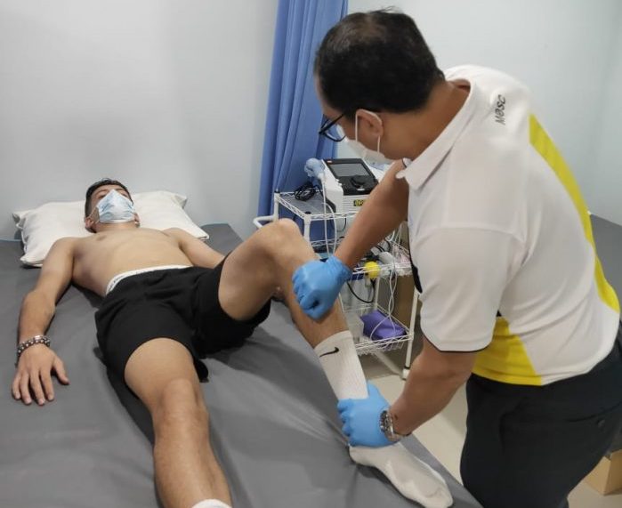 Pemain calon naturalisasi yakni Ivar Jenner (FC Utrecht) dan Justin Hubner (Wolverhampton Wanderes FC) menjalani pemeriksaan kesehatan di sebuah Rumah Sakit di Jakarta, pada Selasa (25/10/2022). Foto: HO/pssi.org.