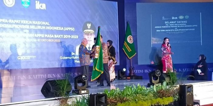 Gubernur Kaltim H Isran Noor Jabat Ketua Umum APPSI Masa Bakti 2022-2023  