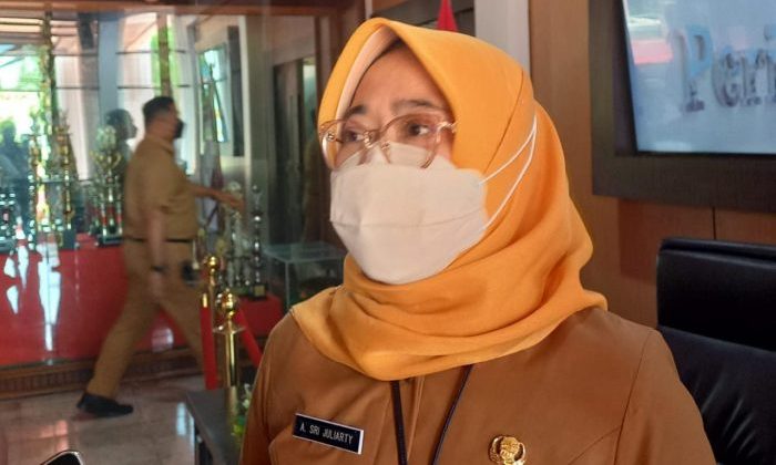 Juru Bicara Satgas Covid 19 Balikpapan dr Andi Sri Juliarty. Foto: BorneoFlash.com/Niken Sulastri.